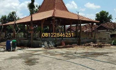 Jual Bangunan Pendopo Joglo Kayu jati, Rumah Adat Jawa Rumah Joglo dan Limasan Jati