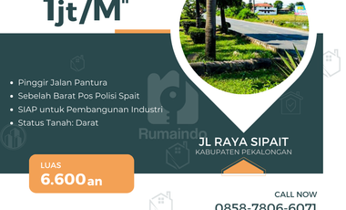 DIJUAL TANAH STRATEGIS PANTURA PEKALONGAN