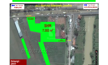 DIJUAL TANAH STRATEGIS PANTURA PEKALONGAN