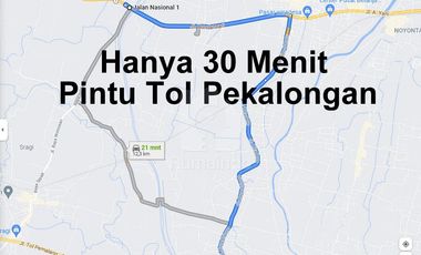 DIJUAL TANAH STRATEGIS PANTURA PEKALONGAN