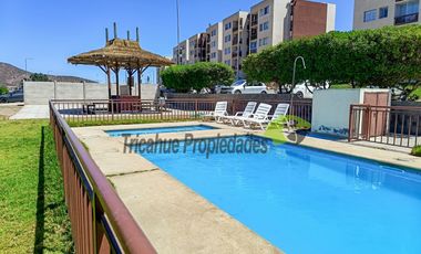 Arriendo departamento amoblado en La Serena, sector La Florida, 3D y 2B. $400 mil