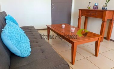 Arriendo departamento amoblado en La Serena, sector La Florida, 3D y 2B. $400 mil