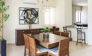 Casa nueva en venta dentro de terreno amplio al norte de Mérida