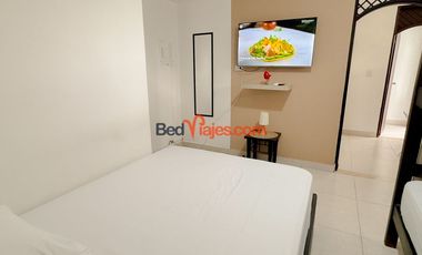 Aparta estudio frente al mar