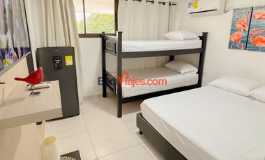 Aparta estudio frente al mar