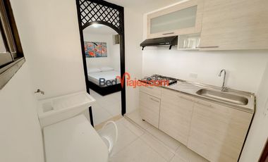 Aparta estudio frente al mar