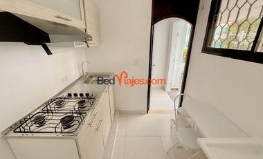 Aparta estudio frente al mar