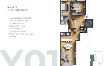 ¡Últimos 4 departamentos disponibles!