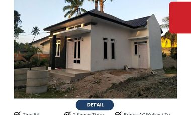 Rumah Minimalis Tipe 54 di Darussalam Tungkob – Lokasi Strategis, Harga 355 Juta