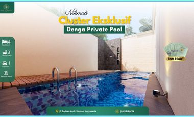 RUMAH KOLAM RENANG YOGYAKARTA MURAH DEKAT PASAR GODEAN