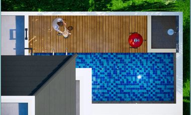 RUMAH KOLAM RENANG YOGYAKARTA MURAH DEKAT PASAR GODEAN