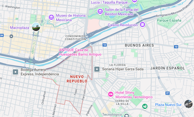 Terreno en venta en Zona Sur con fácil acceso a Garza Sada, Constitución, Morones Prieto, a 2.8 km del TEC de Mty