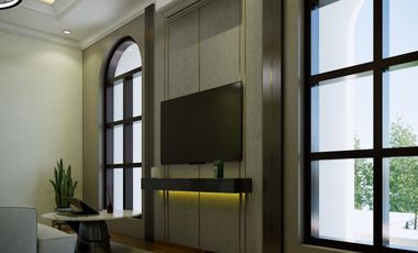 Rumah  American Classic dengan Kolam Renang Pribadi Jogja Gamping sleman Bonus Vespa Matic Dekat kampus Umy