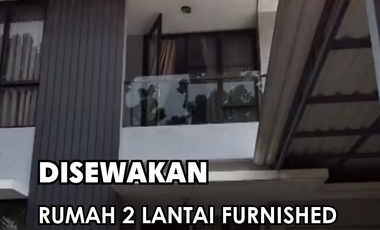 FOR RENT !!!  RUMAH 2LANTAI FULLY FURNISHED SUTERA PALMYRA