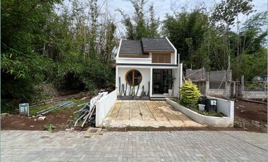 Rumah di Jogja Barat 20 Menit ke Kota Ala Jepang Ada Taman Bermain Sentolo Kulonprogo Bonus Ac