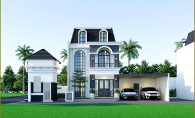 Dijual Rumah Mewah 3 Lantai di Sleman Jogja Gamping kolam renang pribadi