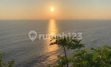 Dijual cepat Tanah los  tebing Laut Nyang-Nyang Uluwatu