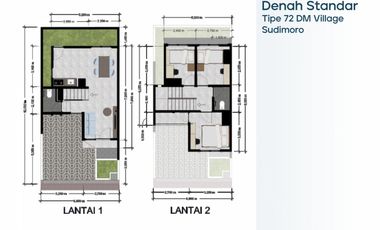 Rumah 2 lantai Murah dikawasan fasilitas lengkap bantul yogyakarta