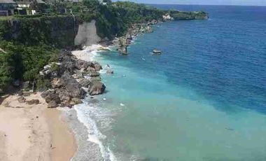 Dijual cepat tanah los  tebing view Pantai Pasir Putih sebelah Ayana Jimbaran