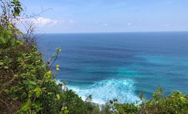 Dijual cepat tanah los  tebing view ocean di sebelah Savaya / Alila