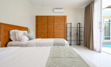 Vila Mewah Tropis Minimalis Dekat Pantai Nusa Dua