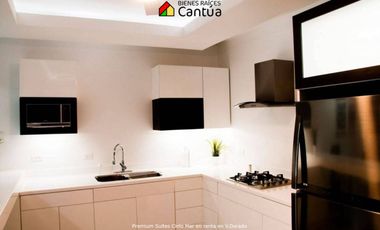 Premium Suites Cielo Mar en renta | Amueblado y vista al mar | Valle Dorado