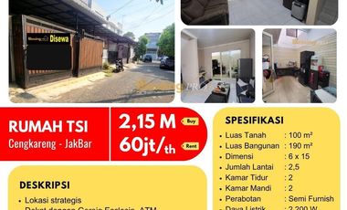 Disewakan Rumah Siap Huni Taman Semanan Indah