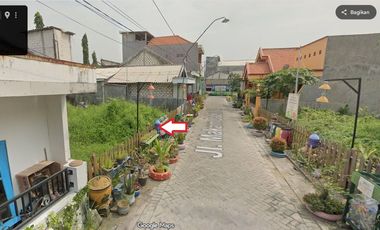 Tanah Manyarejo Manyar Gresik Dijual cepat B.U Poll 100 m Jl. Raya