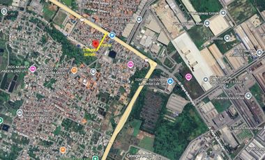 Tanah Manyarejo Manyar Gresik Dijual cepat B.U Poll 100 m Jl. Raya