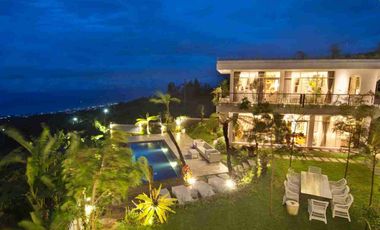stunning 3 br villa Munduk breathtaking view fully furnished cool weather SHM IMB