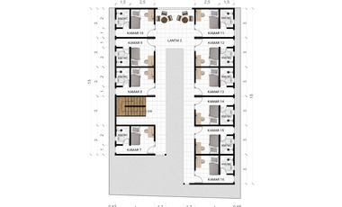 300 Meter UII, Dijual Kos Jogja Full Furniture SHM