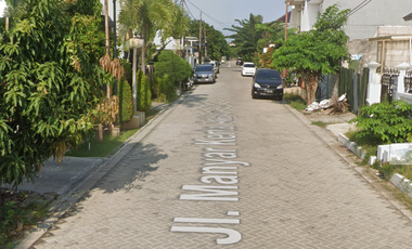 Dijual Cepat  Rumah Lama Hitung Tanah Komplek Elite MANYAR KERTAADI, MERR Surabaya Dekat Galaxy Mall, Hartono