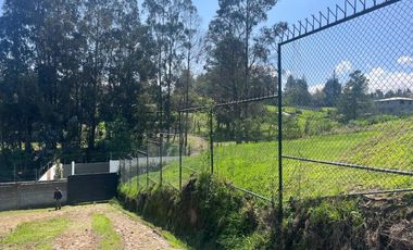 Terreno en venta sector Huertos Familiares Alangasí