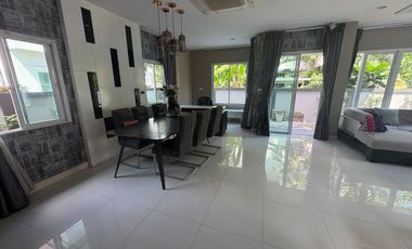 Prime Location on Kanchanaphisek Ring Road — Only 5 Minutes to Fashion Island! For Sale: Detached House at Sena Park Grand Ramindra (60 sq.wah