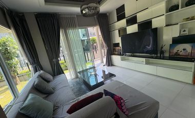 Prime Location on Kanchanaphisek Ring Road — Only 5 Minutes to Fashion Island! For Sale: Detached House at Sena Park Grand Ramindra (60 sq.wah