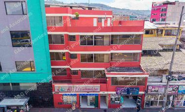 EDIFICIO COMERCIAL O MULTIFAMILIAR EN VENTA, SUR DE QUITO, AV. ALONSO DE ANGULO A 1 MINUTO DEL REDONDEL DE LA VILLAFLORA FRENTE AL BANCO INTERNACIONAL