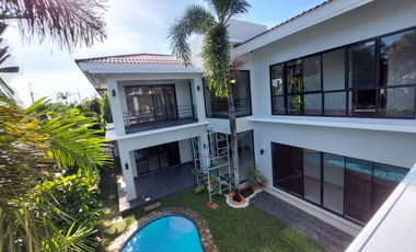 FOR LEASE: Ayala Alabang Village Modern House w/ Kidney Pool and Garden