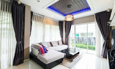 For Sale: Detached Houses at Sena Park Grand Ramindra (122 sq.wah | 6 Bedrooms | 6 Bathrooms | 4 Parking | Green Smart Design