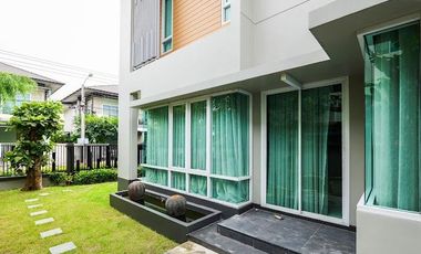 For Sale: Detached Houses at Sena Park Grand Ramindra (122 sq.wah | 6 Bedrooms | 6 Bathrooms | 4 Parking | Green Smart Design