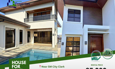 3-Bedrooms 2-Storey House for Rent in Angeles City, Pampanga/Near Friendship Hwy