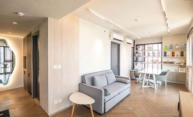 Beautiful Built-in! Private Corner Unit! Best View! For Sale: Chapter Chula–Samyan Condominium by Pruksa 45.78 sq.m | 2 Bedrooms