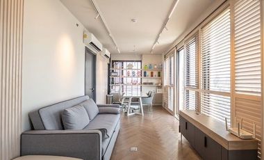 Beautiful Built-in! Private Corner Unit! Best View! For Sale: Chapter Chula–Samyan Condominium by Pruksa 45.78 sq.m | 2 Bedrooms