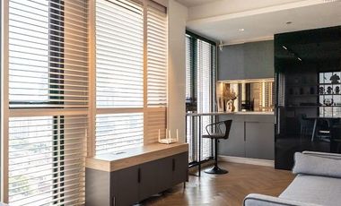 Beautiful Built-in! Private Corner Unit! Best View! For Sale: Chapter Chula–Samyan Condominium by Pruksa 45.78 sq.m | 2 Bedrooms