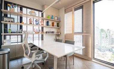 Beautiful Built-in! Private Corner Unit! Best View! For Sale: Chapter Chula–Samyan Condominium by Pruksa 45.78 sq.m | 2 Bedrooms