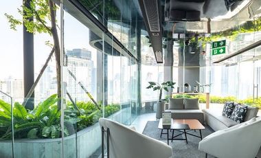 Beautiful Built-in! Private Corner Unit! Best View! For Sale: Chapter Chula–Samyan Condominium by Pruksa 45.78 sq.m | 2 Bedrooms