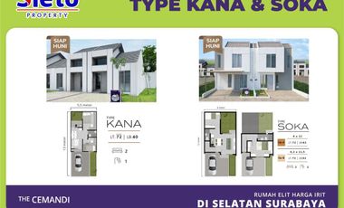 The Cemandi perumahan 400 jutaan, hanya 1,9juta/bulan di selatan Surabaya di raya Kalang anyar Sidoarjo