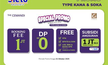 The Cemandi perumahan 400 jutaan, hanya 1,9juta/bulan di selatan Surabaya di raya Kalang anyar Sidoarjo