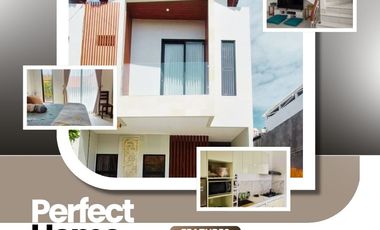 FOR SALE MODERN MINIMALIS HOUSE FURNISHED WITH MINI GARDEN AT DENPASAR