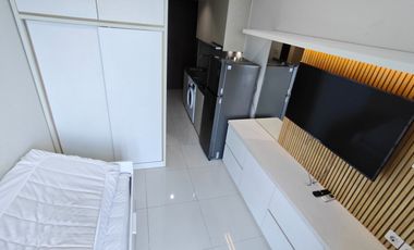 Apartemen Puri Mansion Disewakan Tipe Studio Favorit 21 m2 Kondisi Furnish Interior Estetik Senada Harga Termurah 24 Juta/Tahun