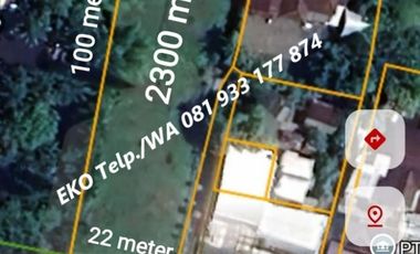 Tanah Jalan Jendral Sudirman Kota Mataram